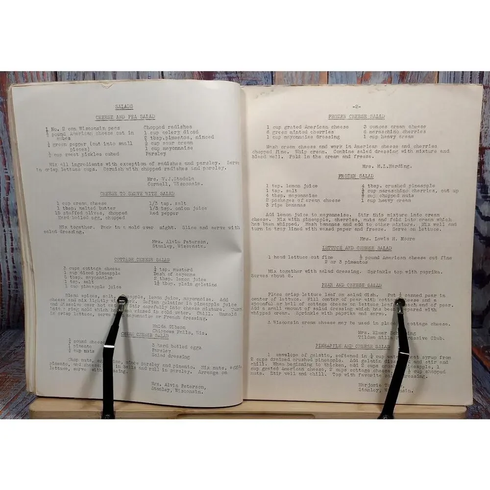 Badger Dairy Dishes‎ Vintage Cookbook